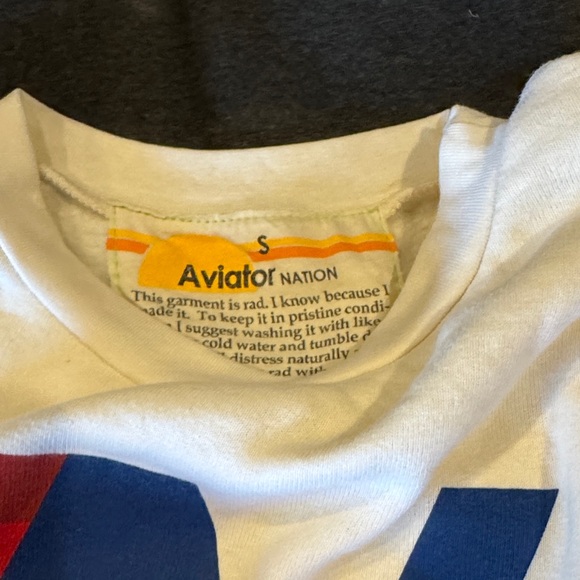 Aviator Nation Cream Sweatshirt and Joggers Set with Logo - Picture 4 of 4